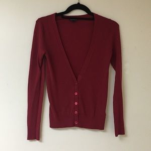 Express Red Cardigan